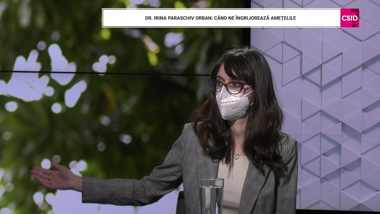Amețeli (vertij): când trebuie să ne îngrijoreze Dr. Irina Orban